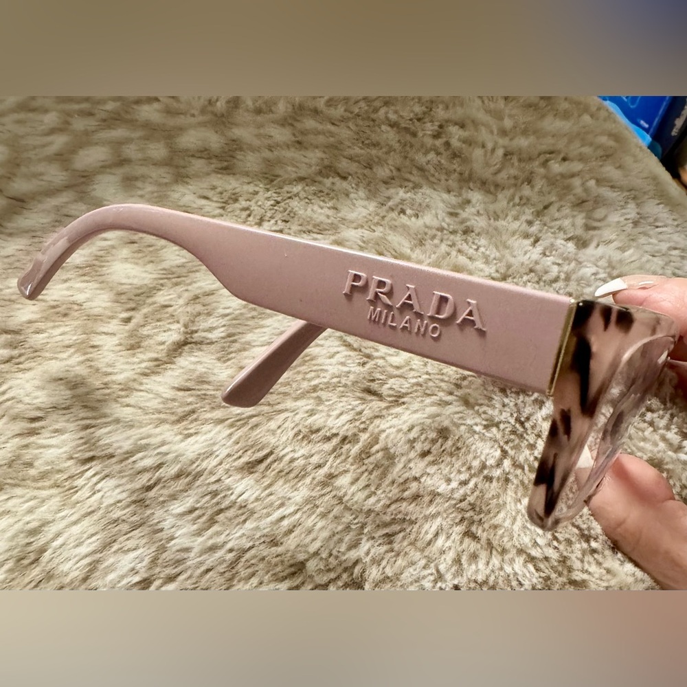 Prada eyeglass frames in orchid tortoise. Gently and rarely used. +Case/cloth - Picture 6 of 16